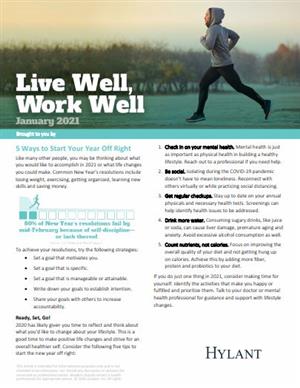 Live Well, Work Well 
